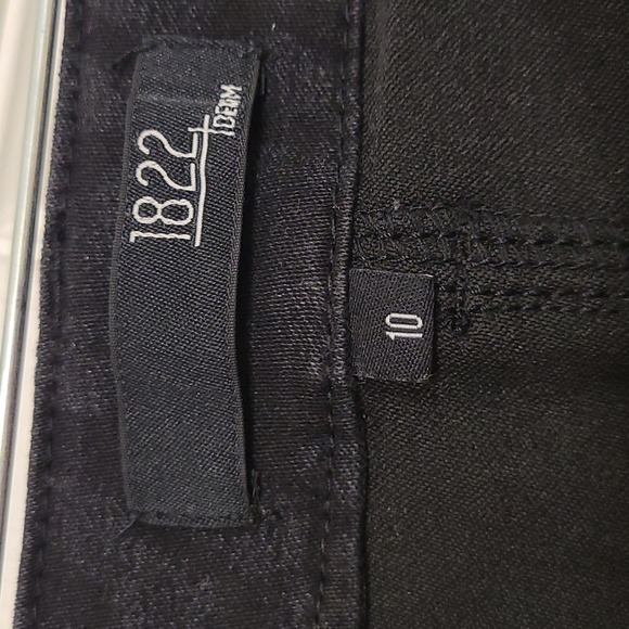 Black Leopard skinny jeans size 10 - Picture 5 of 8